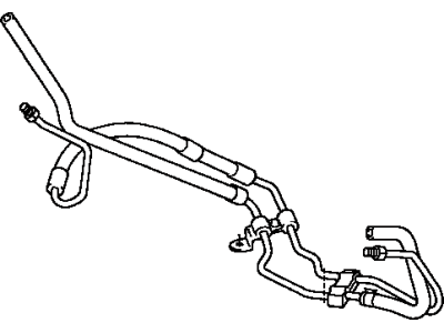 Toyota Corolla Power Steering Hose - 44410-01011