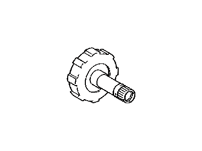 Toyota 35061-52020 Hub Sub-Assembly, Forward Clutch