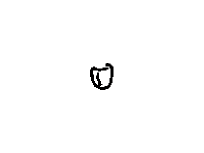 Toyota 73233-33010-E4 Cover,  Lap Belt Outer Anchor