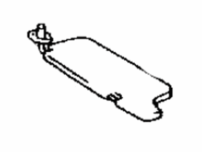 Toyota 74310-52063-B0 Visor Assy,  RH