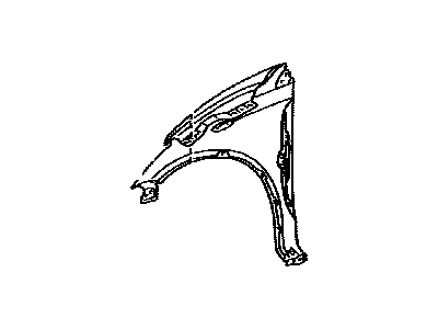 Toyota Tercel Fender - 53801-16370