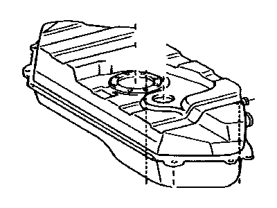Toyota Tercel Fuel Tank - 77001-10360