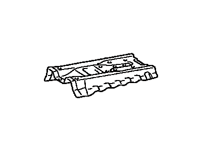 Toyota 58103-52011 Reinforcement Sub-Assembly, Front Floor, Front