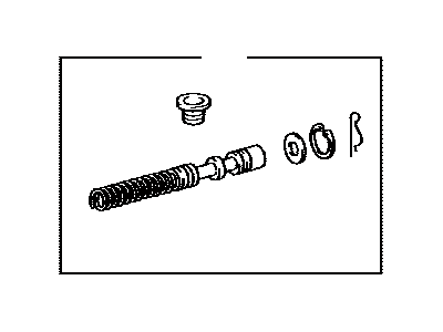 Toyota 04311-12110 Cylinder Kit, Clutch Master