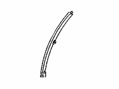 Toyota 67407-52010 Bar Sub-Assembly, Rear Door Window Division, Passenger Side