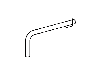 Toyota 23826-0D010 Hose,  Fuel Vapor Feed,  NO.1