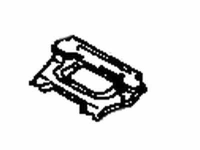 63033-52020 Toyota Bracket Sub-Assembly, Room Lamp Illustration 1 of 1