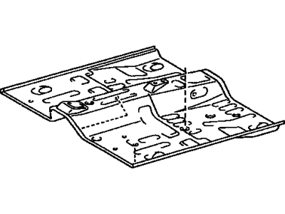 Toyota T100 Floor Pan - 58111-34170