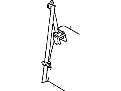 Toyota Celica Seat Belt - 73360-20270-02