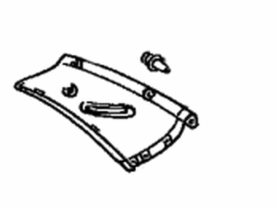 Toyota 62471-52020-B0 Garnish,  Roof Side,  Inner RH