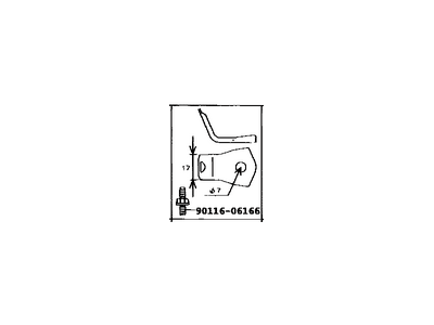Scion 82715-52110 Bracket, Wiring Harn