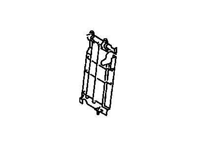 Toyota 53289-42010 Cover,  Radiator Support Opening