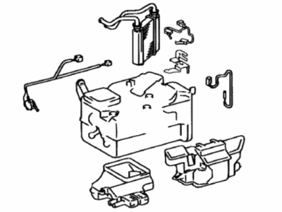 Toyota 87150-52090 Radiator Assy,  Heater