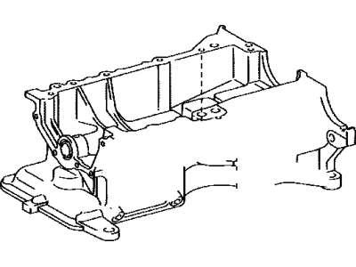 Toyota 12111-21070 Pan Sub-Assy,  Oil