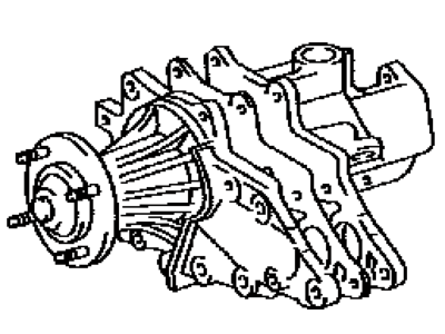 Toyota 16120-88400 Cover