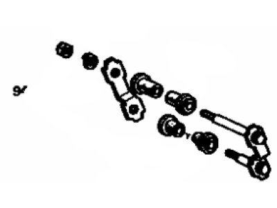 Toyota Leaf Spring Shackle - 04481-35050