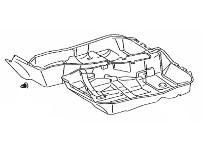 Toyota 58510-1B181-C0 Carpet Assy,  Front Floor,  Front