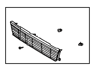1990 Toyota Camry Grille - 53101-32080