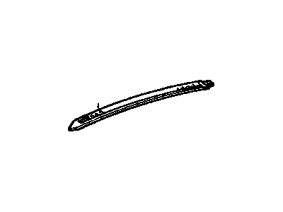 55981-32040-02 Toyota Garnish, Defroster Nozzle Illustration 1 of 1