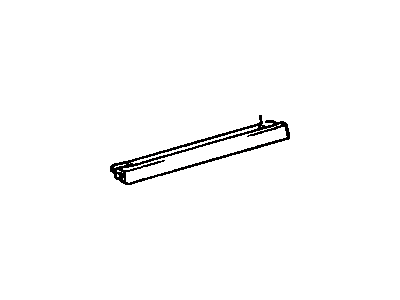 Toyota 67917-32020-02 Plate, Rear Door Scuff, Outside Passenger Side