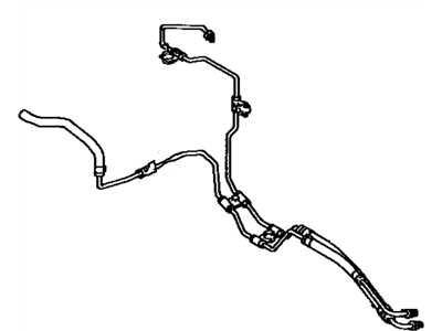 Toyota 44410-32320 Tube Assy,  Pressure Feed