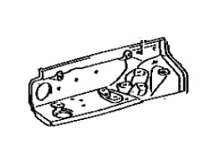 Toyota 53711-32110 Apron, Front Fender, Front Passenger Side