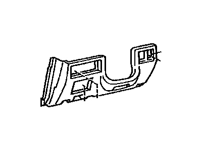 Toyota 55403-22040-02 Cluster Panel