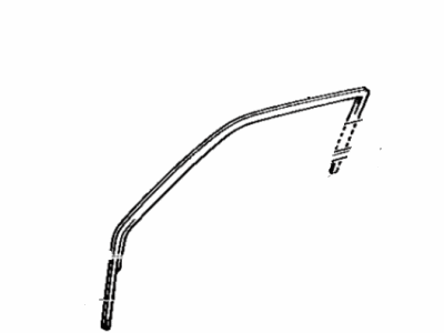 1990 Toyota Camry Window Run - 68141-32071