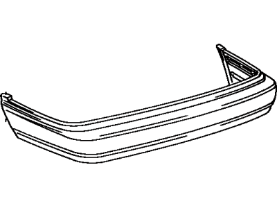 1990 Toyota Camry Bumper - 52159-32911