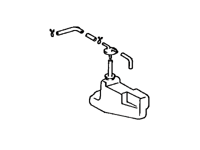 Toyota Coolant Reservoir - 16470-62021