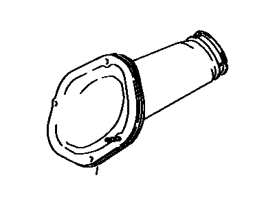 Toyota 45025-32080 Cover Sub-Assembly, Steering Column Hole