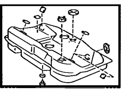Toyota Camry Fuel Tank - 77001-39425