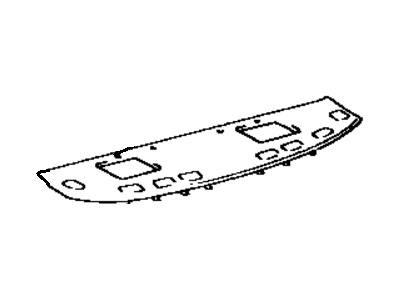 Toyota 64330-32142-02 Panel Assembly, Package Tray Trim