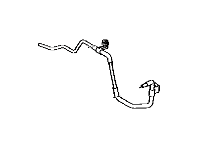 Toyota 44770-0T010 Connector, Vacuum Hose