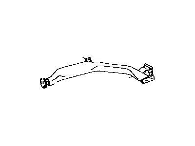 55972-0T011 Toyota Duct, Side Defroster Nozzle Illustration 1 of 1