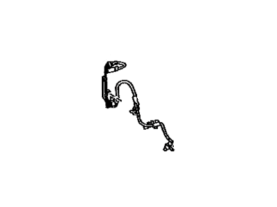 Toyota 89543-0T010 Sensor,  Speed,  Front LH