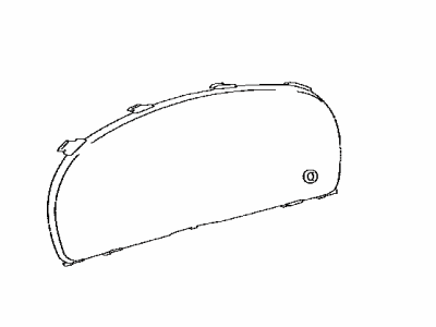 Toyota 83852-0T010 Glass,  Combination Meter