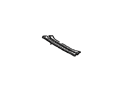 Toyota 57535-0T010 Brace, Front Floor, Passenger Side