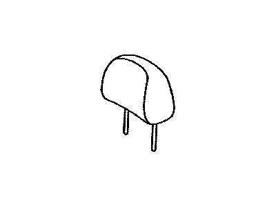 Toyota 71910-0T040-A1 Headrest Assy,  Front Seat