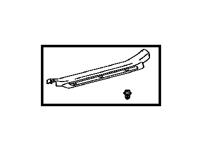 Toyota 67913-0T011-B0 Plate,  Front Door Scuff,  RH