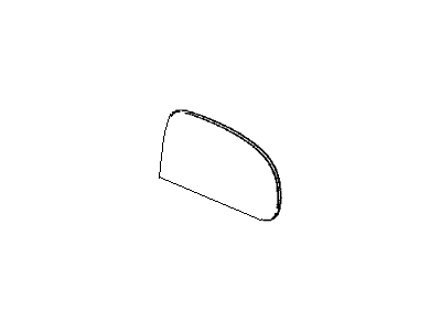 Toyota 87961-0T020 Mirror Outer,  LH