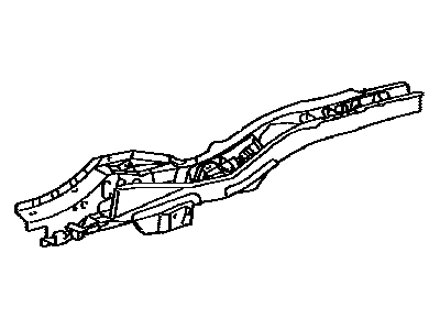 Toyota 57611-0T902 Member,  Rear Floor Side,  RH