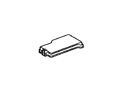 Toyota 82662-0T021 Cover,  Relay Block,  Upper,  NO.1
