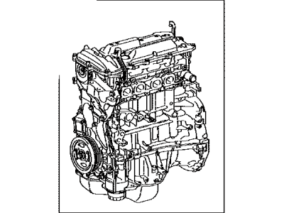 Toyota 19000-0P091 Engine