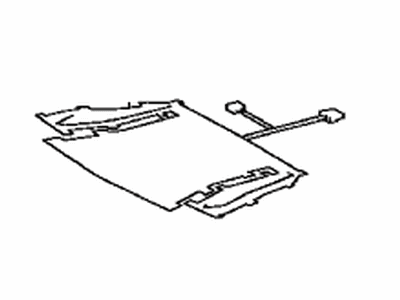 Toyota 87510-0T010 Heater Assy,  Front Seat Cushion,  LH