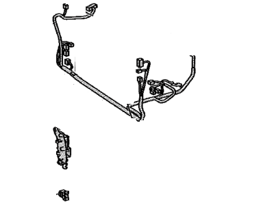 Toyota 82161-0T010 Wire,  Floor