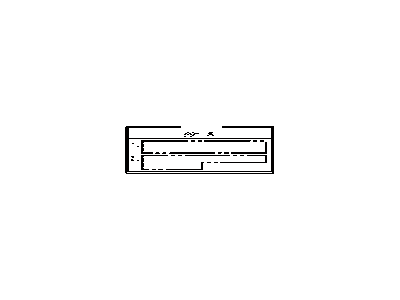Toyota 33621-28021 Label,  Transaxle Oil Information
