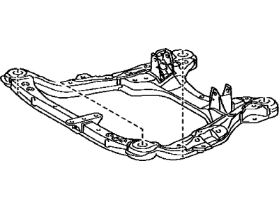 Toyota 51100-0T010 Frame Assy,  Front
