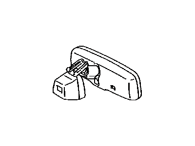 Toyota 87810-0E240 Mirror Assembly, Inner Rear View