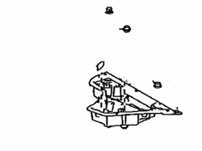 Toyota 64742-0T010 Box,  Deck Side Trim,  LH